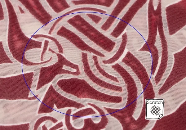 Jean-Paul GAULTIER SOLEIL Tribal Opal Stretch Open Collar Shirt K-137735_016