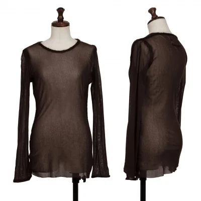 Jean-Paul GAULTIER MAILLE Knit Piping Mesh T Shirt