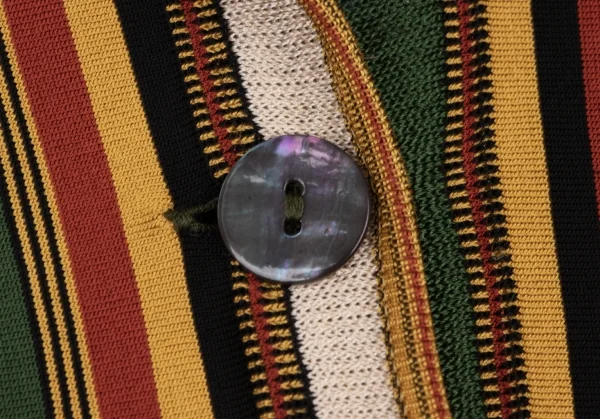 Jean-Paul GAULTIER MAILLE FEMME Jacquard Stripe Knit Jacket K-137760_006