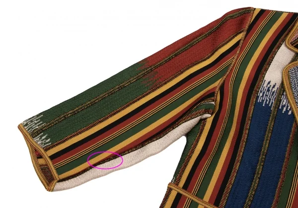 Jean-Paul GAULTIER MAILLE FEMME Jacquard Stripe Knit Jacket K-137760_007