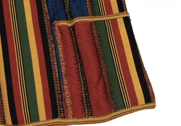 Jean-Paul GAULTIER MAILLE FEMME Jacquard Stripe Knit Jacket K-137760_012