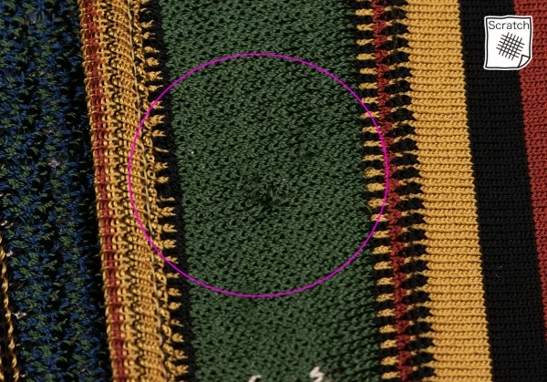 Jean-Paul GAULTIER MAILLE FEMME Jacquard Stripe Knit Jacket K-137760_014