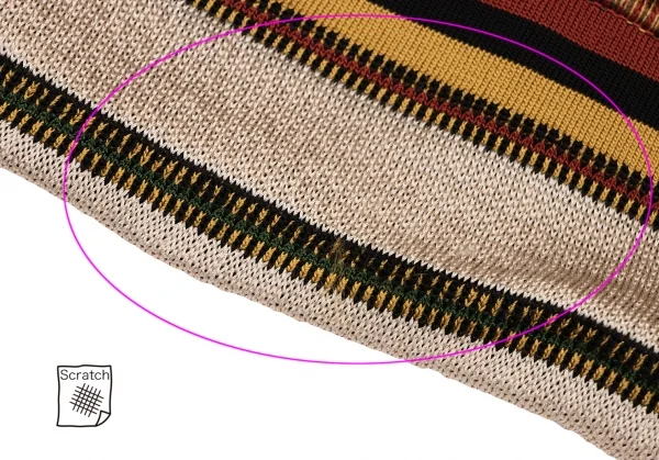 Jean-Paul GAULTIER MAILLE FEMME Jacquard Stripe Knit Jacket K-137760_018