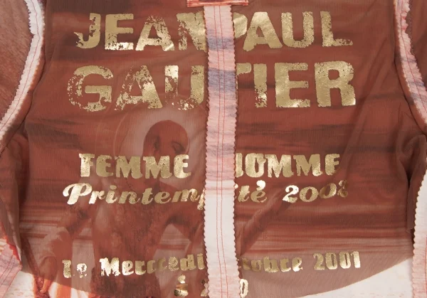 Jean-Paul GAULTIER HOMME Shoulder Pad Pinking Cut T Shirt K-137766_017