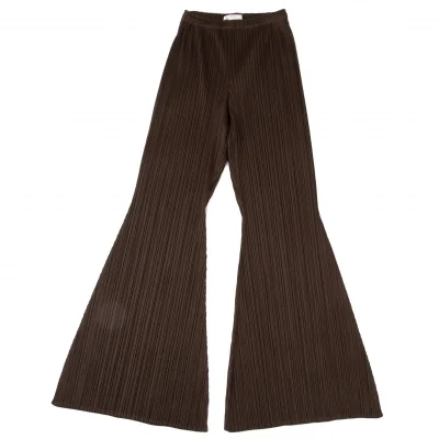 PLEATS PLEASE Pleated Flare Pants