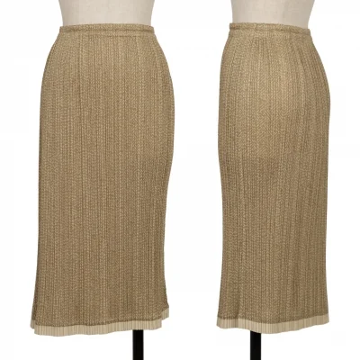 PLEATS PLEASE Fabric Printed Pleats Skirt