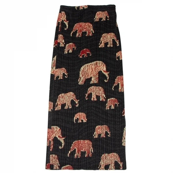 PLEATS PLEASE Elephant Printed Pleats Shirt & Skirt K-137812_013