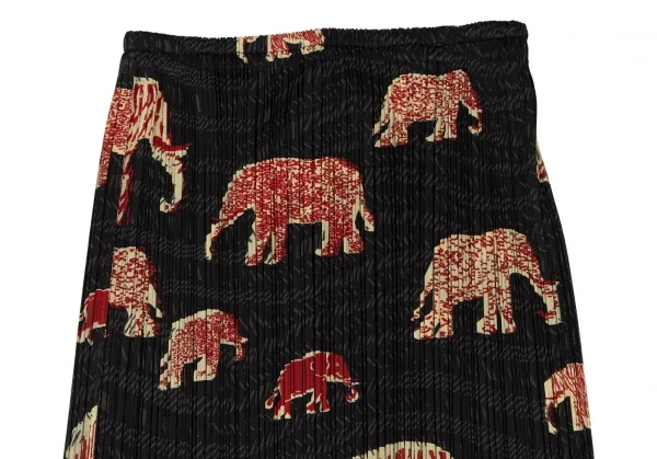 PLEATS PLEASE Elephant Printed Pleats Shirt & Skirt K-137812_015