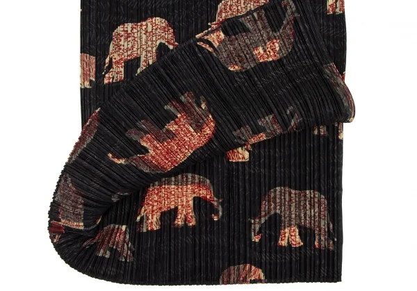 PLEATS PLEASE Elephant Printed Pleats Shirt & Skirt K-137812_018