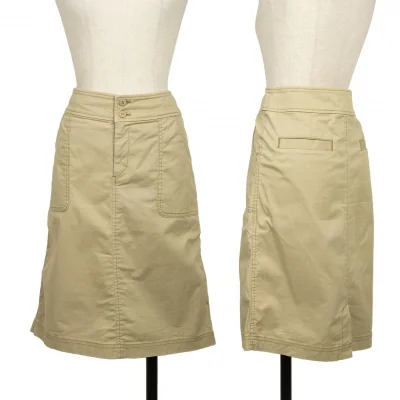 YOSHIE INABA L'EQUIPE Cotton Stretch Skirt