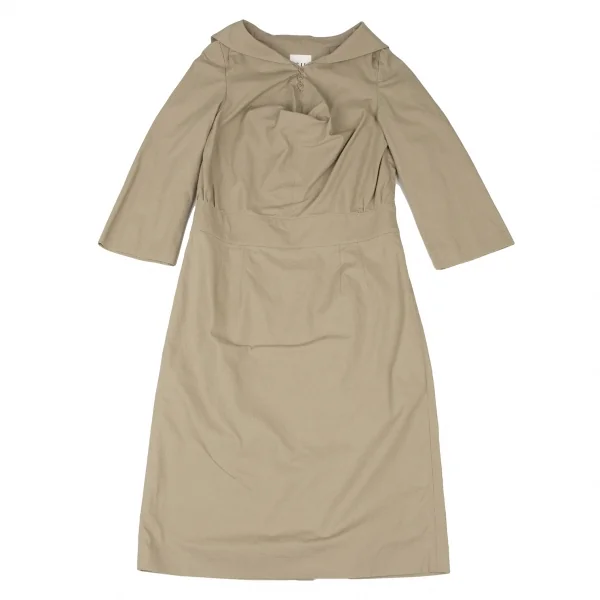 sunao kuwahara Sailor Collar Henley Neck Dress K-137890_002