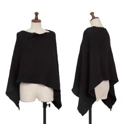 Y's Wool Knit Poncho