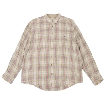 Papas Rayon Check Flannel Shirt