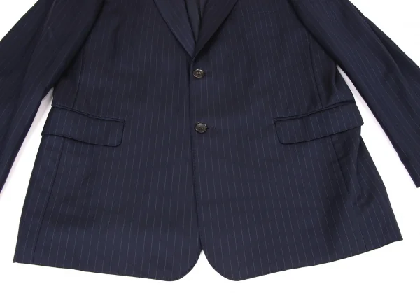 Papas GUABELLO SUPER130'S Wool Striped Jacket & Pants K-137923_006