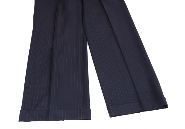 Papas GUABELLO SUPER130'S Wool Striped Jacket & Pants K-137923_014