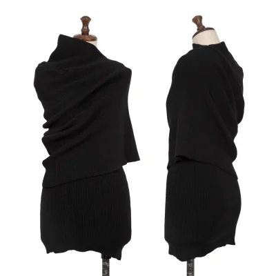 COMME des GARCONS Folding Sleeveless Knit Top