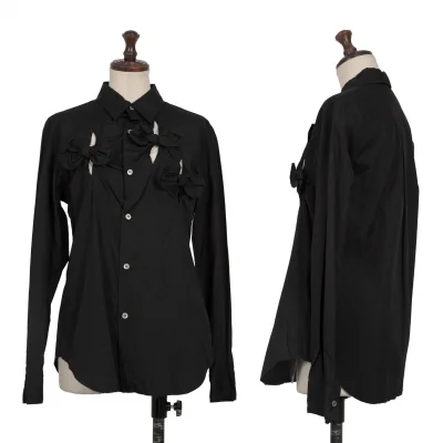 COMME des GARCONS Cutting Ribbon Long Sleeve Shirt