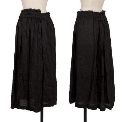 COMME des GARCONS Wrinkle See-through Gather Skirt