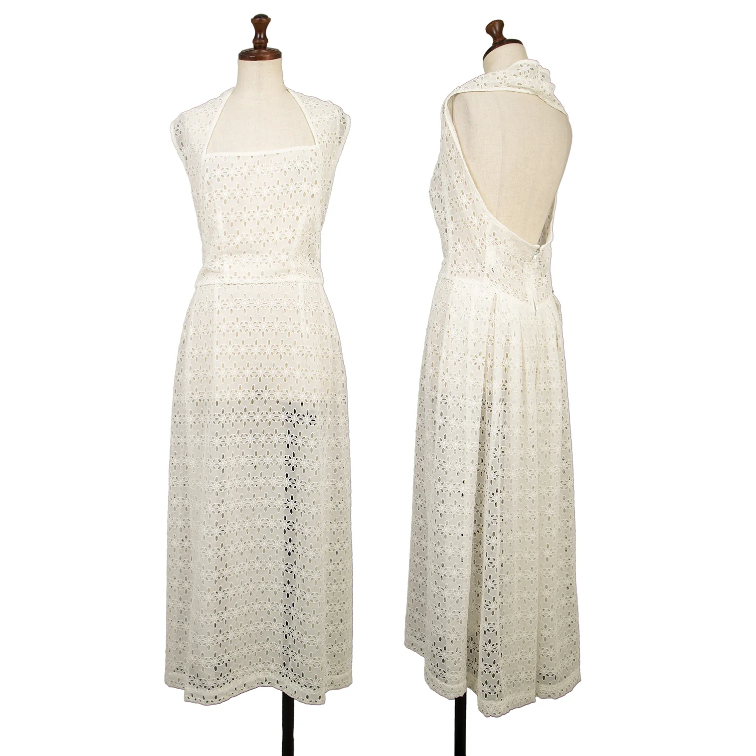 ローブドシャンブルコムデギャルソン エプロンドッキング総柄パンツ キュロット風 robe de chambre COMME des GARCONS ローブドシャンブル