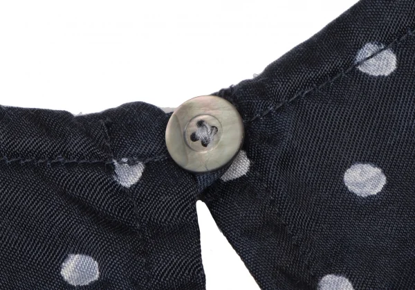 45R Cupra Cotton Dot Printed Sleeveless Blouse & Pants K-137958_009