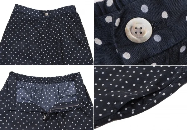 45R Cupra Cotton Dot Printed Sleeveless Blouse & Pants K-137958_012