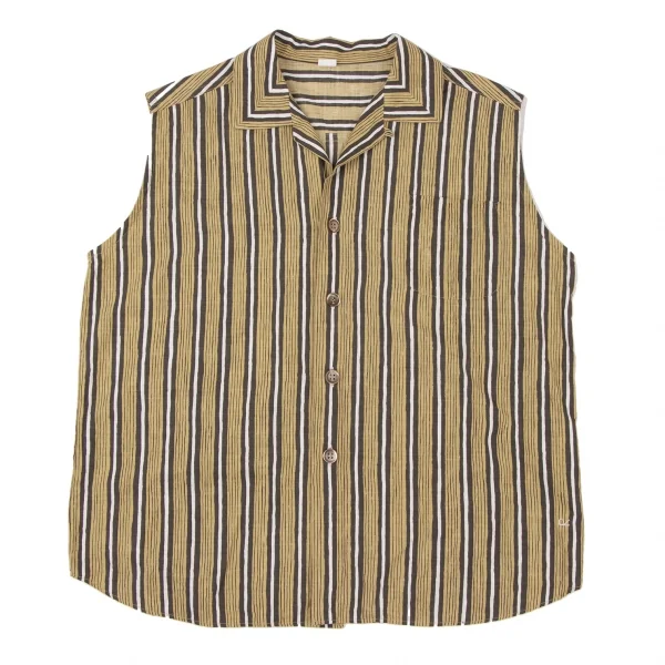 45R Cotton Stripe Sleeveless Blouse & Skirt K-137961_003