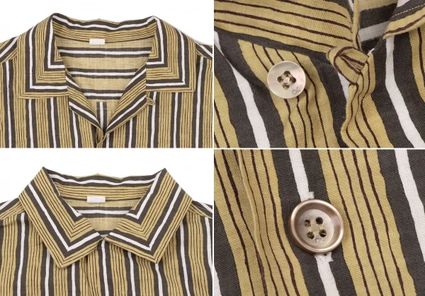 45R Cotton Stripe Sleeveless Blouse & Skirt K-137961_005