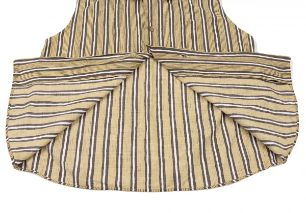 45R Cotton Stripe Sleeveless Blouse & Skirt K-137961_010