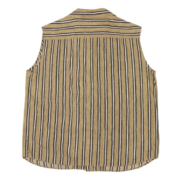 45R Cotton Stripe Sleeveless Blouse & Skirt K-137961_011