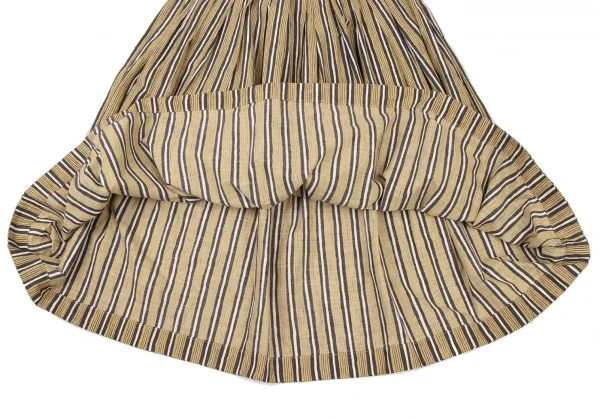 45R Cotton Stripe Sleeveless Blouse & Skirt K-137961_017