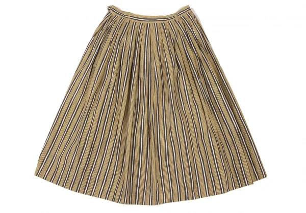 45R Cotton Stripe Sleeveless Blouse & Skirt K-137961_018