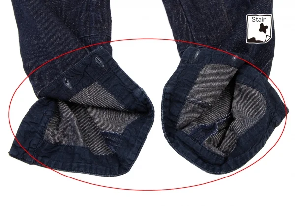 45rpm 45R Hem Button Switching Jeans K-137986_012