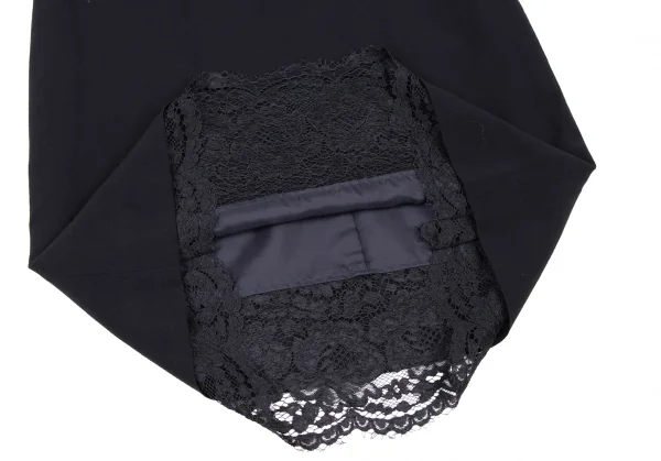 ポールスミスPaul Smith ネットレイヤードフレンチスリーブワンピース 紺38 K-138067_010