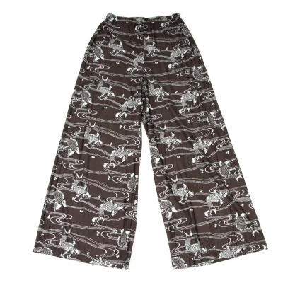 gomme Carp Printed Wide Pants