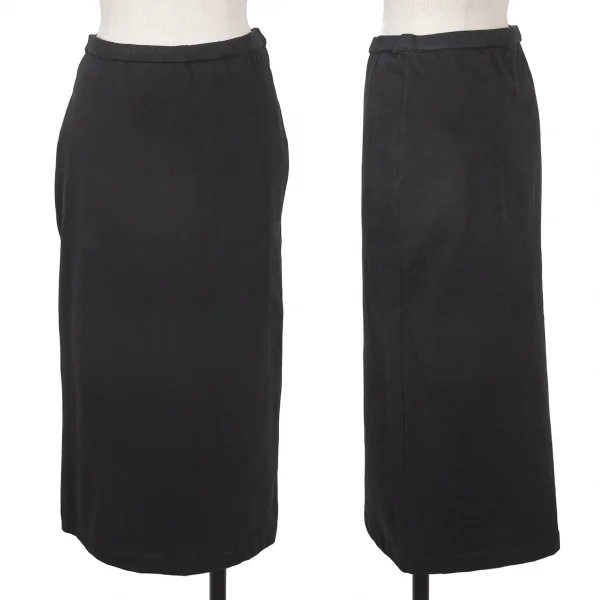COMME des GARCONS Stretch Cotton Skirt Black M K-138133_001