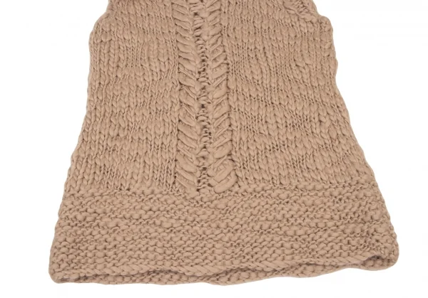 A/T(ATSURO TAYAMA) Wool Fringe Lowgauge Knit Vest K-138159_007