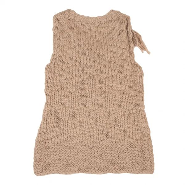 A/T(ATSURO TAYAMA) Wool Fringe Lowgauge Knit Vest K-138159_009