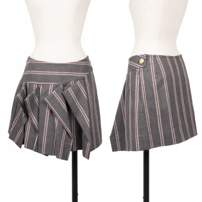 Vivienne Westwood Red Label Stripe Pleats Skirt