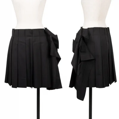 Vivienne Westwood Red Label Layered Pleats Stripe Skirt