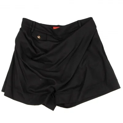 Vivienne Westwood Red Label Drape Wool Shorts