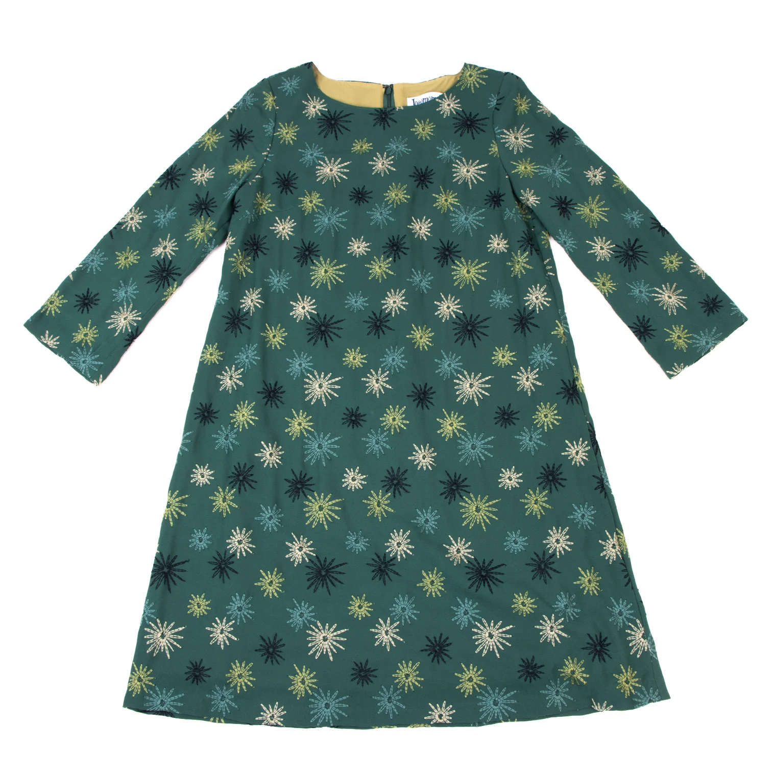21年/春夏/Jocomomola/ホコモモラ/40/刺繍チュニックワンピース 21年/春夏/Jocomomola/ホコモモラ/40/刺繍チュニックワンピース