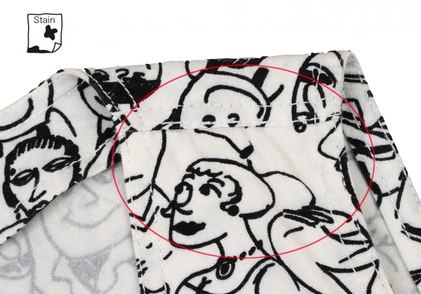 MOSCHINO JEANS Cotton Human Printed Vest K-138272_005