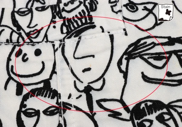 MOSCHINO JEANS Cotton Human Printed Vest K-138272_014