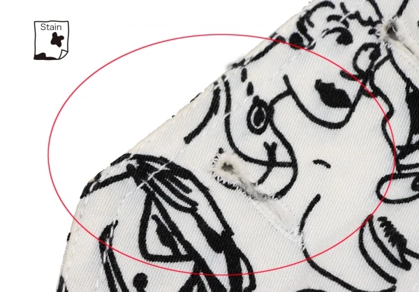 MOSCHINO JEANS Cotton Human Printed Vest K-138272_018