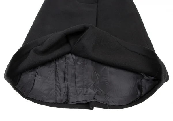 COMME des GARCONS Melton Wool Tuck Skirt K-138302_010