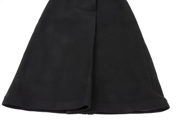 COMME des GARCONS Melton Wool Tuck Skirt K-138302_008
