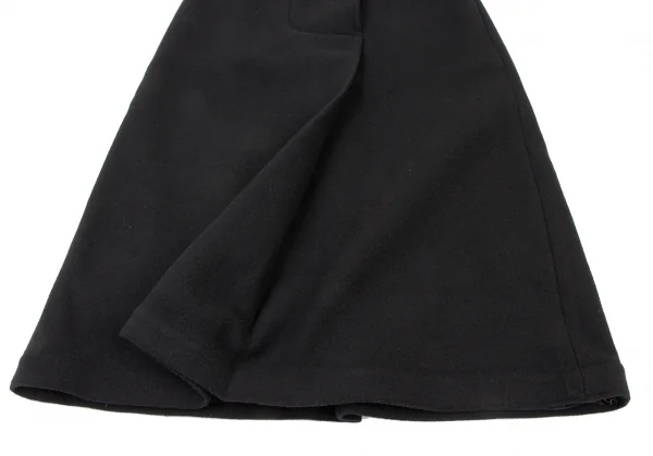 COMME des GARCONS Melton Wool Tuck Skirt K-138302_009