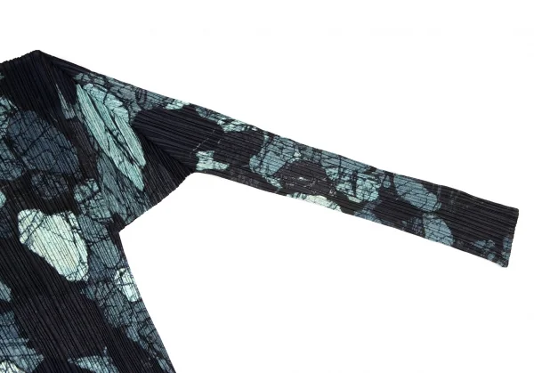 PLEATS PLEASE Graphic Printed Turtle Neck T Shirt K-138366_005