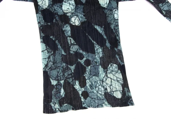 PLEATS PLEASE Graphic Printed Turtle Neck T Shirt K-138366_007