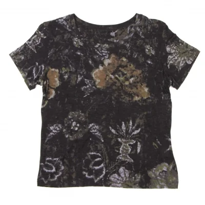 ISSEY MIYAKE HaaT Washed Print T Shirt